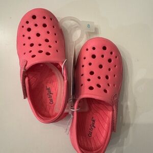 Cat & Jack Pink Clog Shoes | Toddler Size 8 | New with Tag